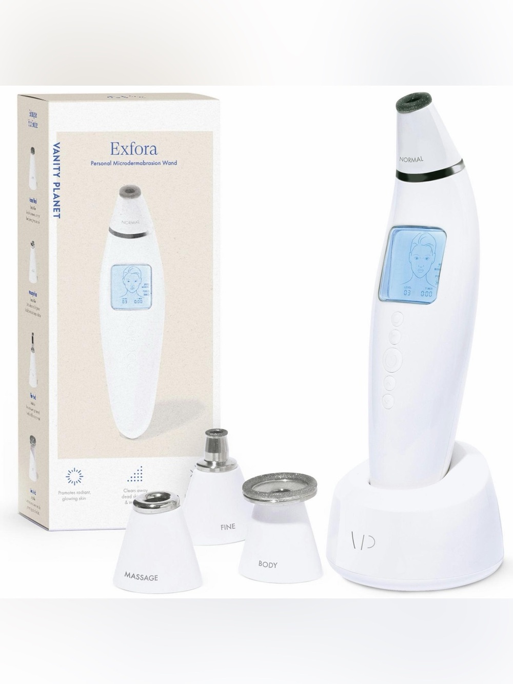 Exfora Personal Microdermabrasion Wand New in Box
